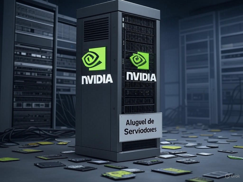 Nvidia Avança no Mercado de Aluguel de Servidores com Aquisição da Lepton AI